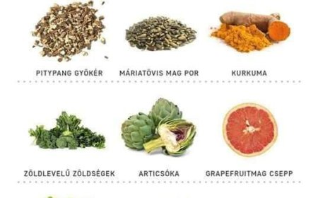 15 étel, ami jó a májnak!